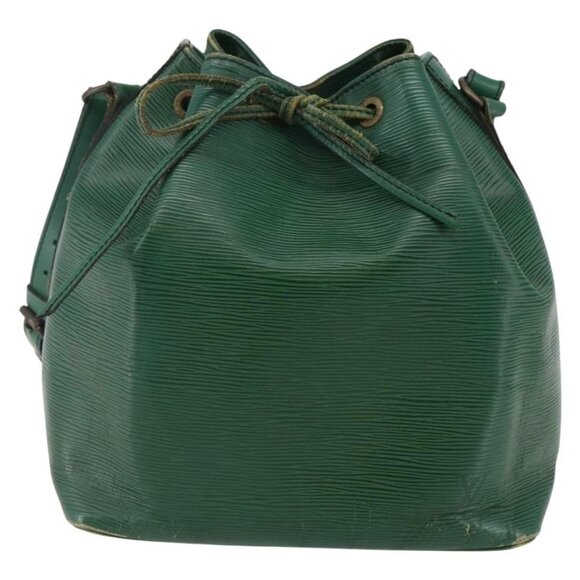 LOUIS VUITTON Epi Petit Noe Shoulder Bag Green M44104 LV Auth 144617 - Picture 2 of 16